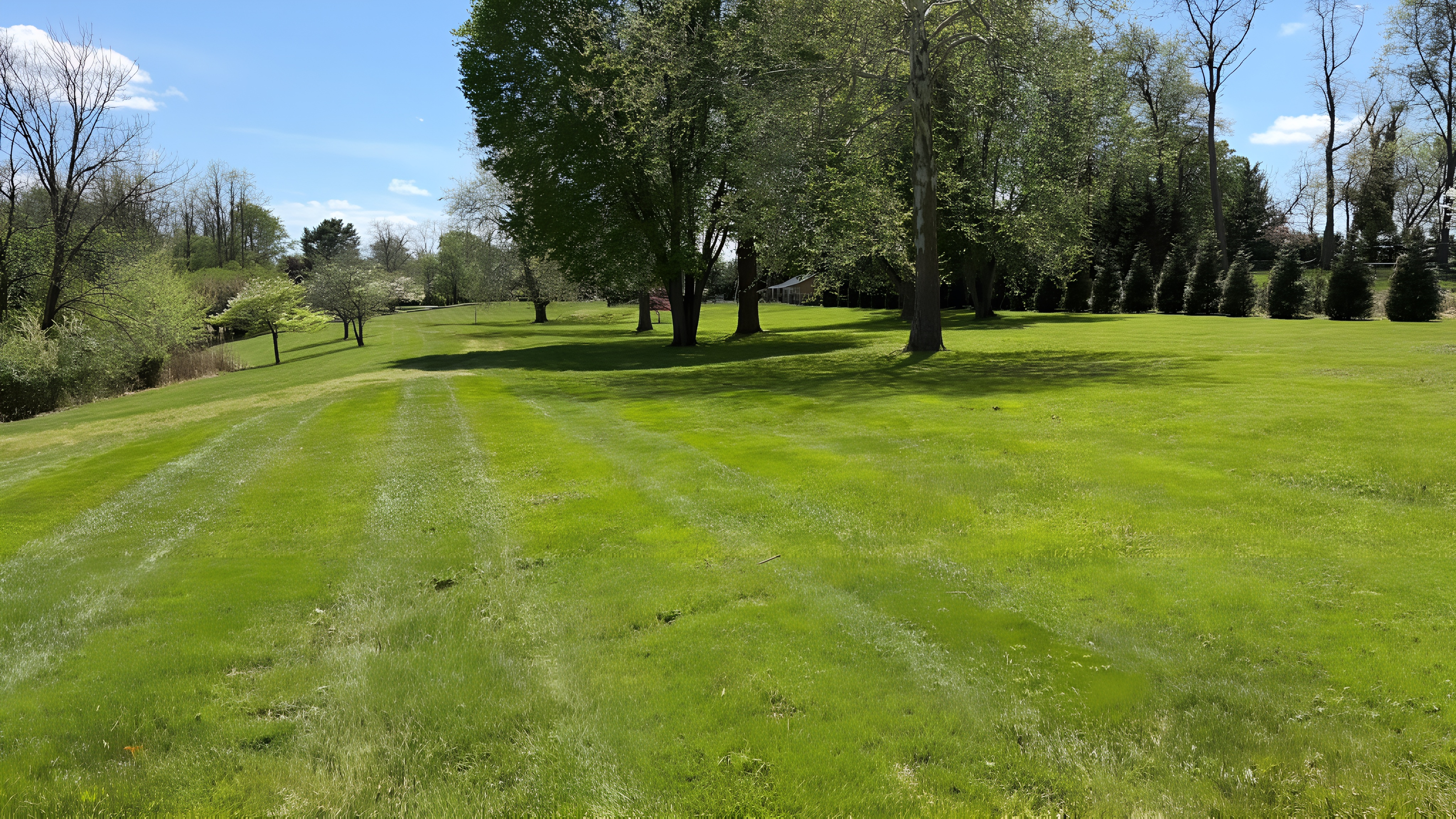 21 acres open grounds